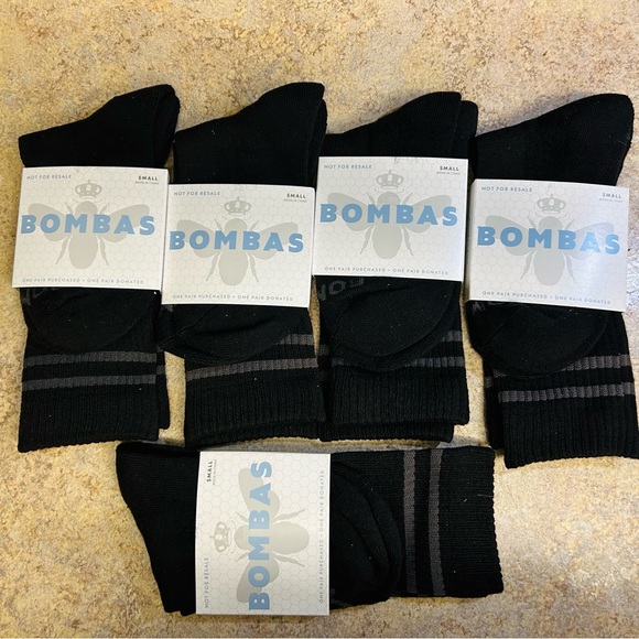 Bombas Underwear & Socks Nwt Bombas 5 Pair Crew Socks Poshmark